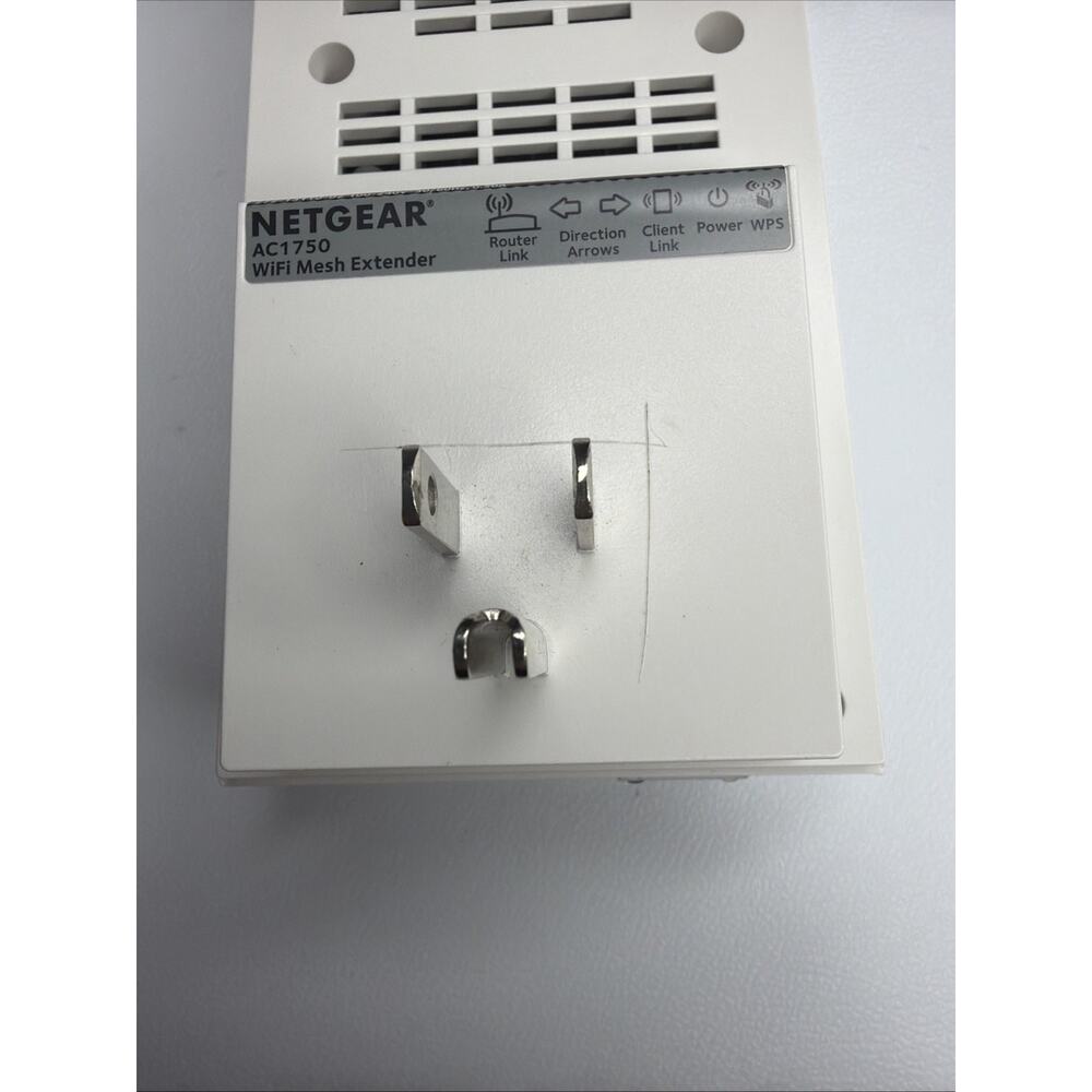 NETGEAR - AC1750 Dual-Band Wi-Fi Range Extender - White - Clean Tested - Picture 7 of 7